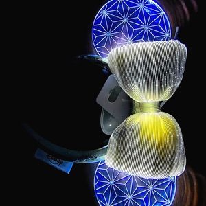 Disney 50th Anniversary Epcot Spaceship Earth Light Up Minnie Ears